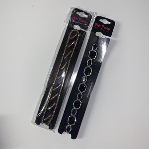Pink Pewter Headbands